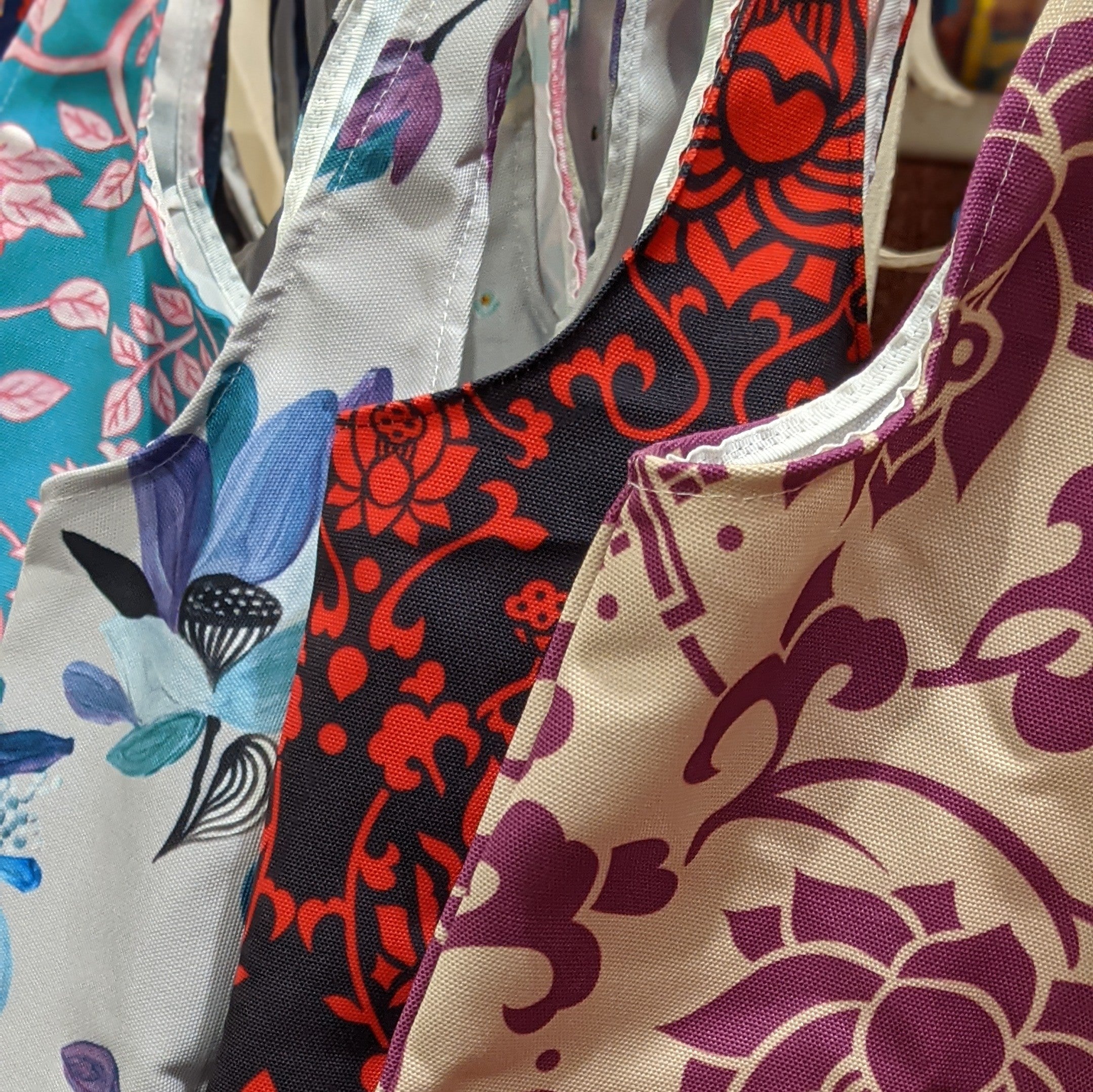 カラフルキャンバストートバッグ★入荷