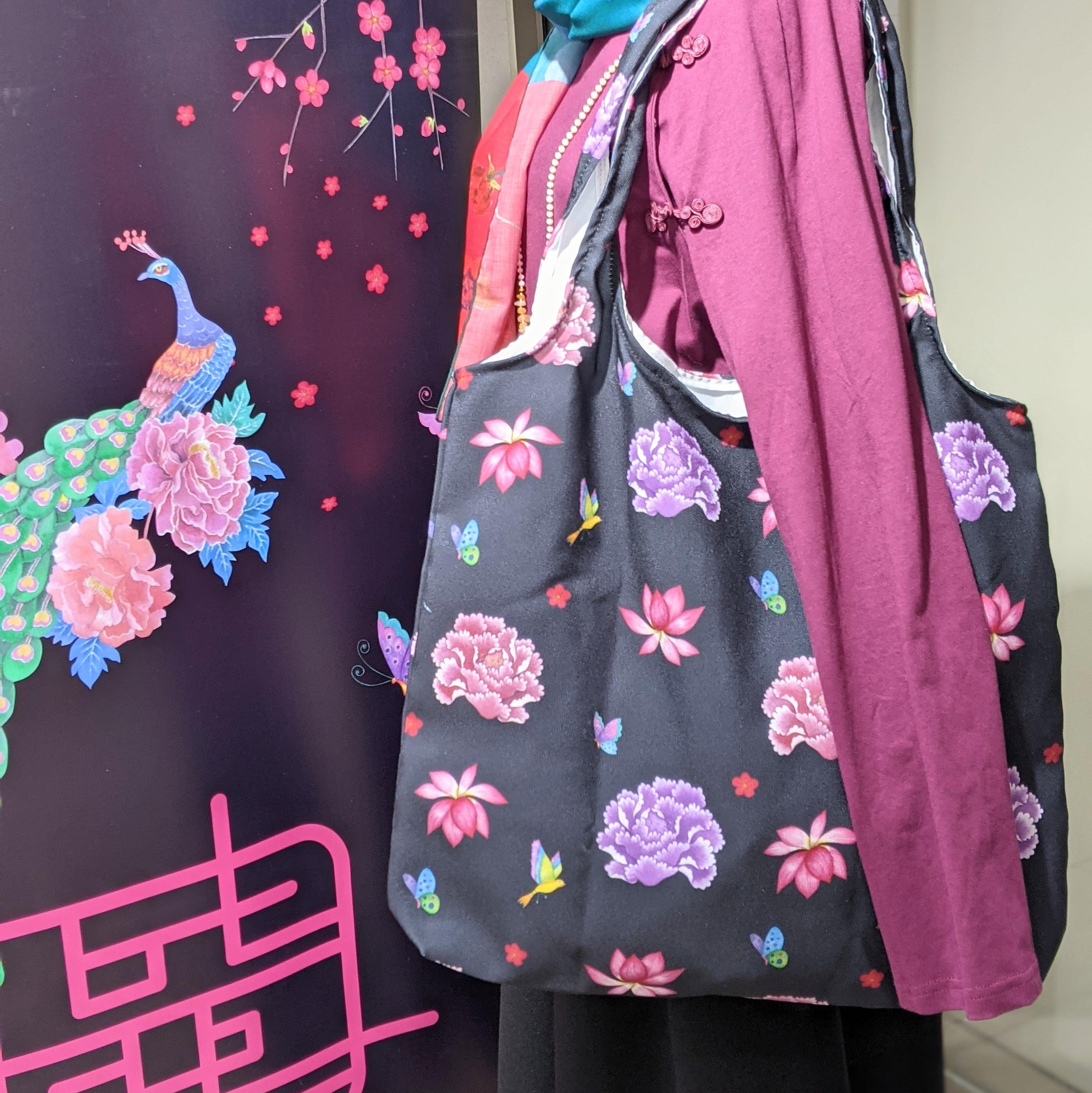 カラフルキャンバストート⭐︎再入荷柄