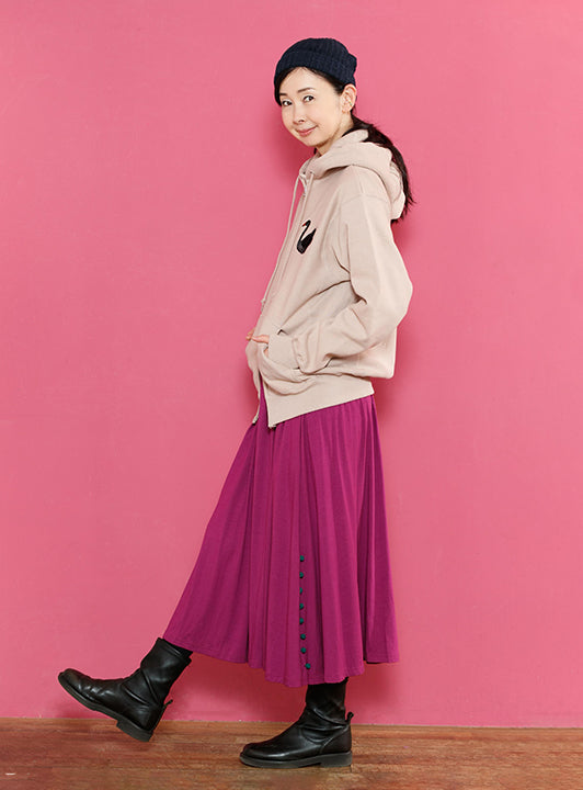 ★SALE★レーヨンサッシュリボンスカート (detail 2) - ROUROU | Yokohama Chinatown Asian Fashion