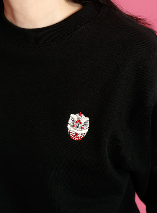 獅子舞刺繍トレーナー