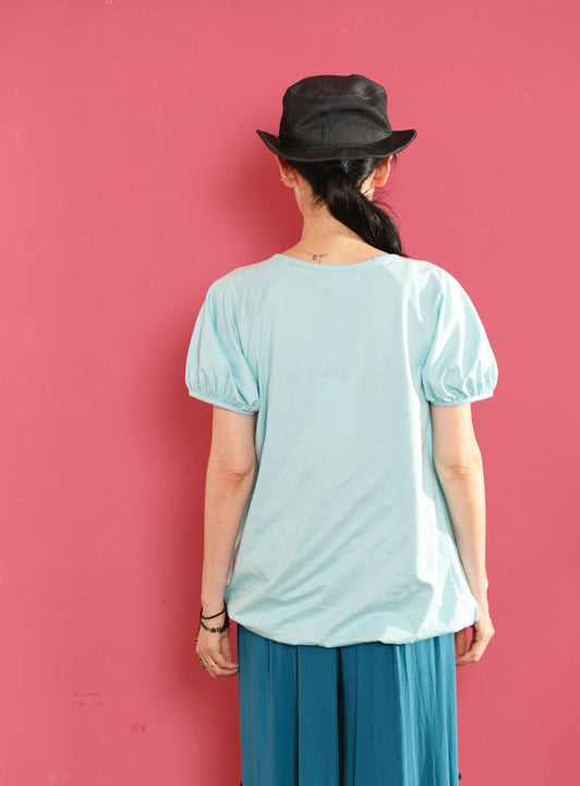 ★SALE★パンダ刺繍パフスリーブカットソー (detail 3) - ROUROU | Yokohama Chinatown Asian Fashion