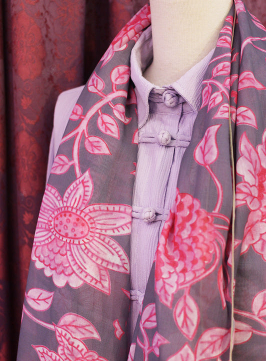 ★SALE★パッチワークプリントストール (detail 10) - ROUROU | Yokohama Chinatown Asian Fashion