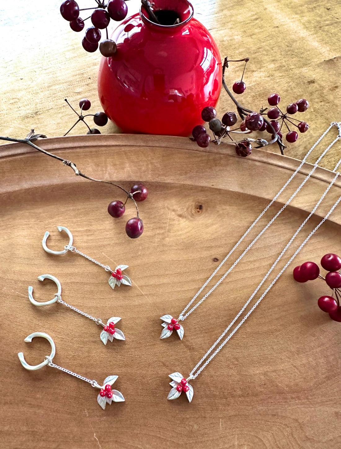 南天ネックレス