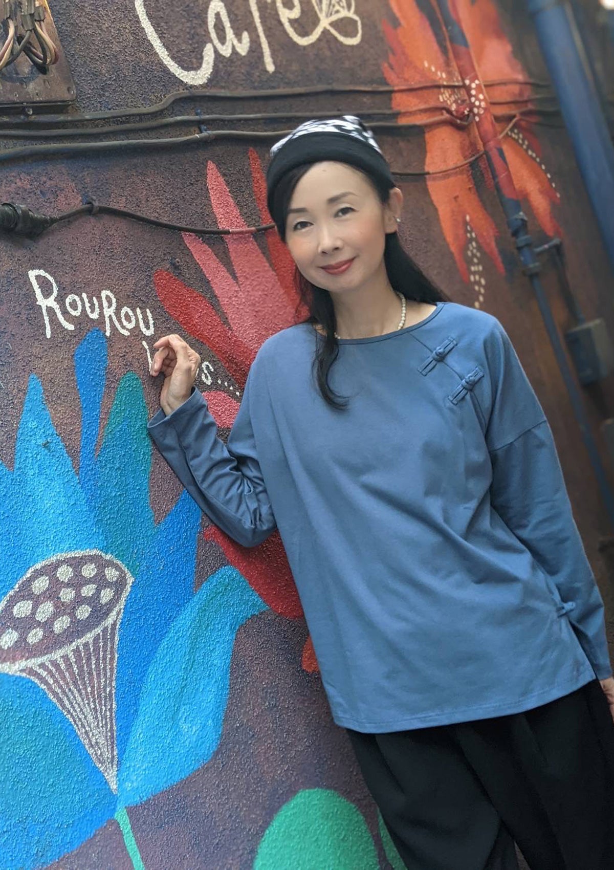 チャイナリラックスカットソー★SALE★ (detail 9) - ROUROU | Yokohama Chinatown Asian Fashion