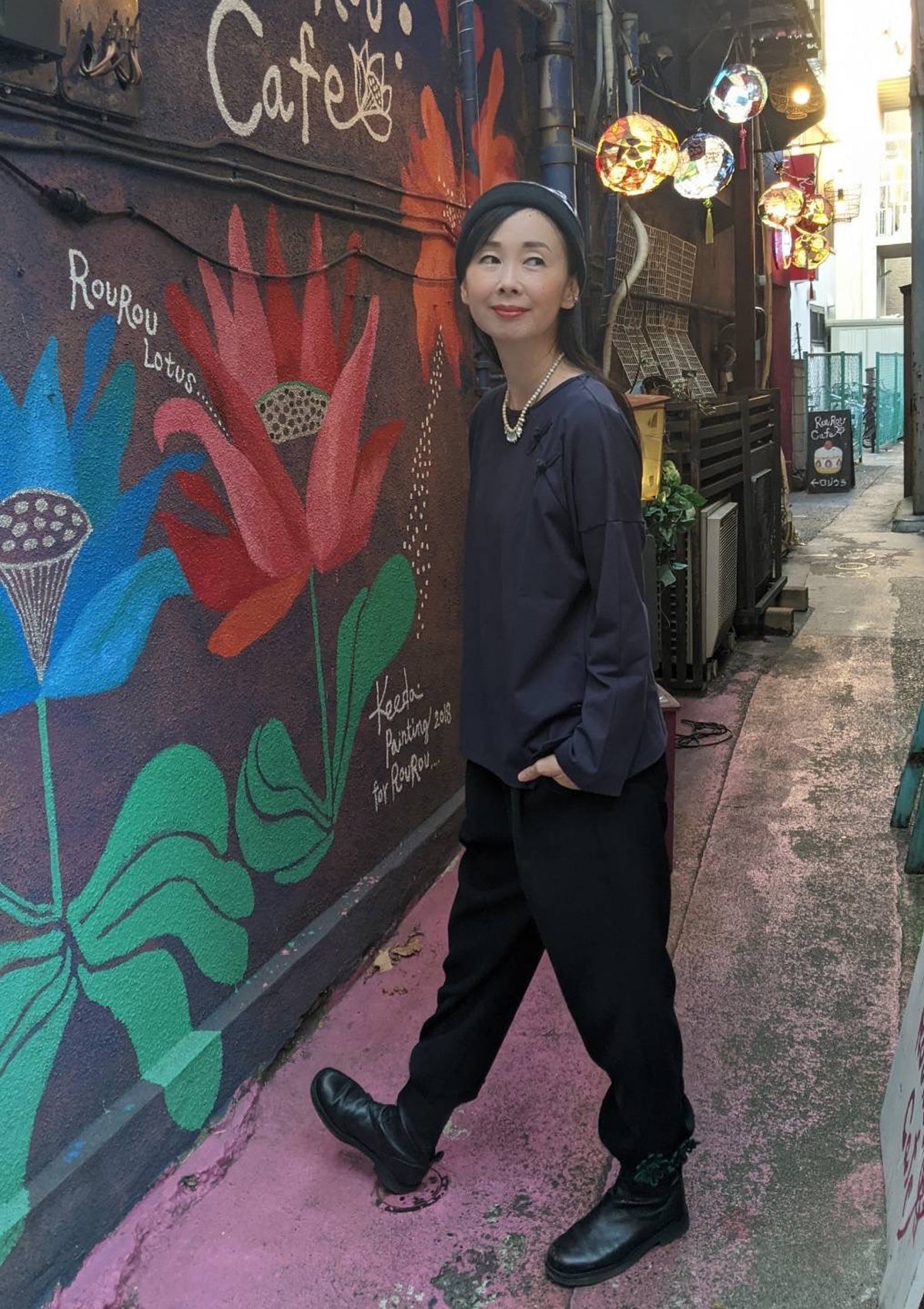 チャイナリラックスカットソー★SALE★ (detail 4) - ROUROU | Yokohama Chinatown Asian Fashion