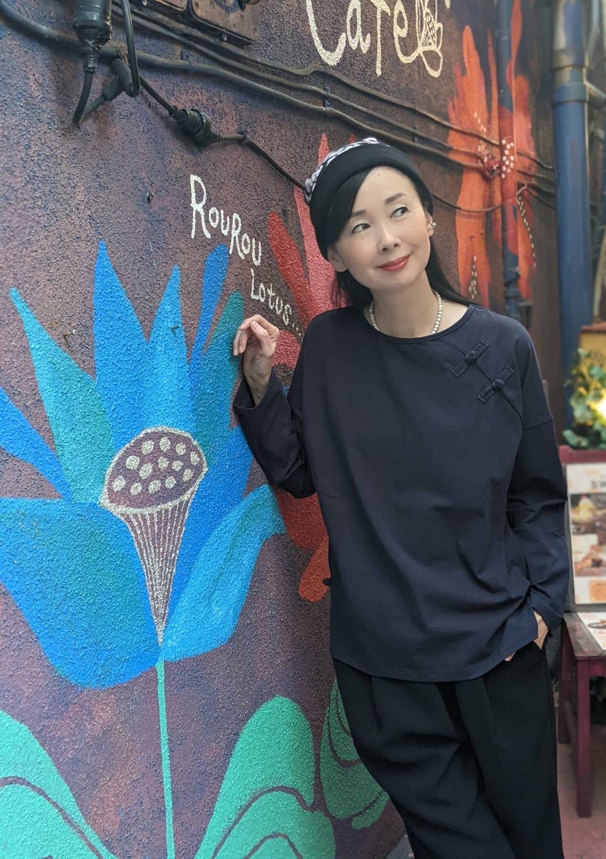 チャイナリラックスカットソー★SALE★ (detail 6) - ROUROU | Yokohama Chinatown Asian Fashion