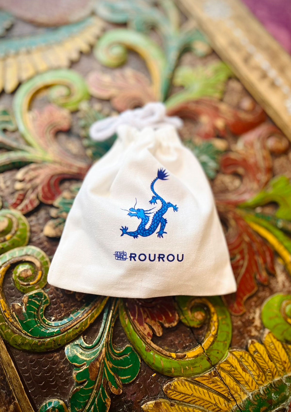 ROUROUCafeミニ巾着 (クリックポスト)