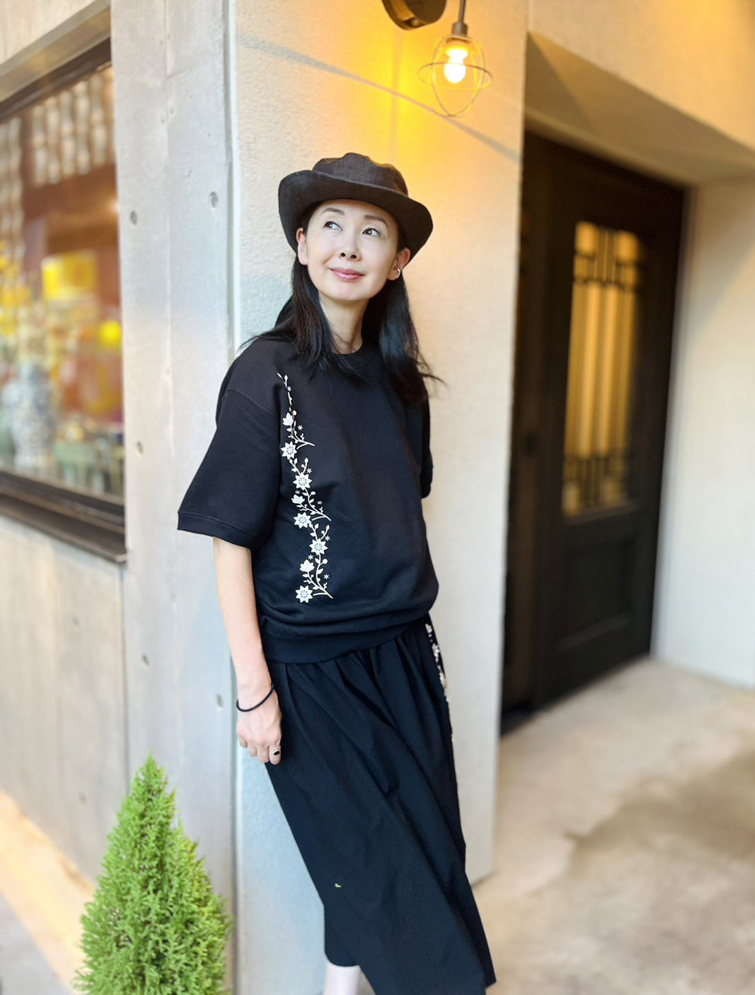 モロッコプリント裏パイルT シャツ (クリックポスト)★SALE★ (detail 5) - ROUROU | Yokohama Chinatown Asian Fashion