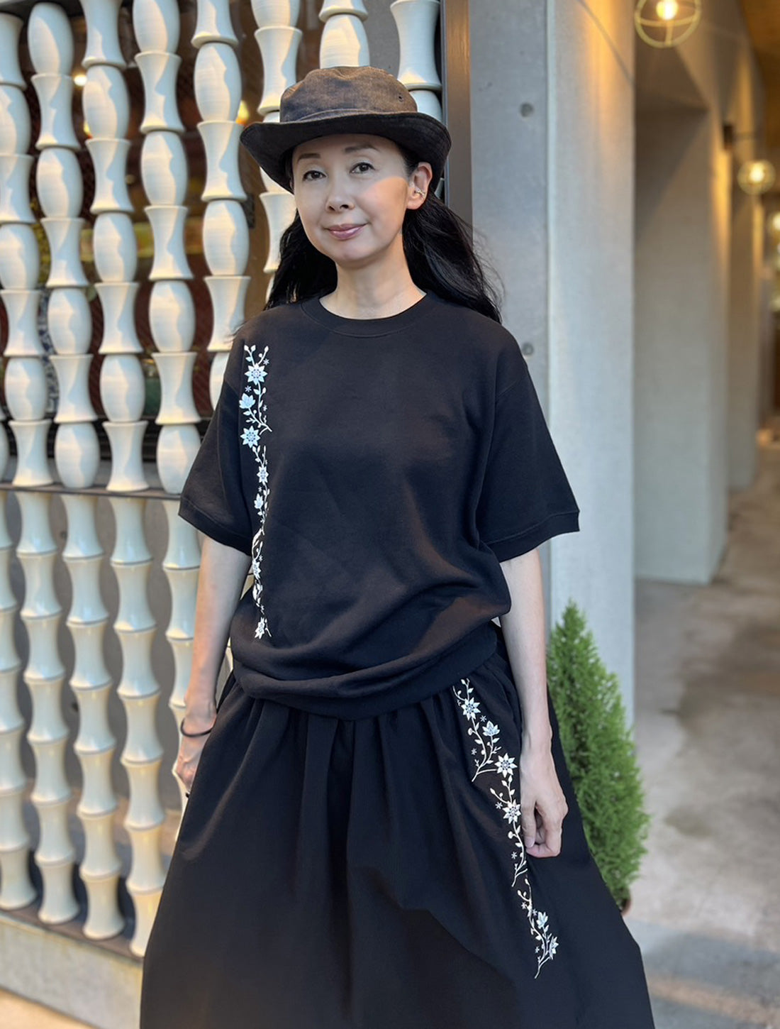 モロッコプリント裏パイルT シャツ (クリックポスト)★SALE★ (detail 7) - ROUROU | Yokohama Chinatown Asian Fashion