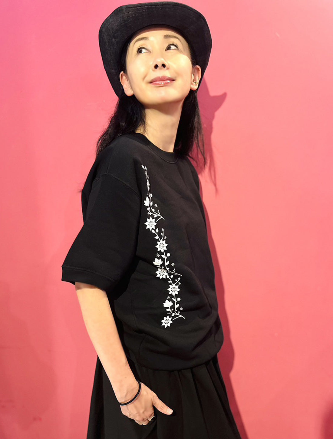 モロッコプリント裏パイルT シャツ (クリックポスト)★SALE★ (detail 10) - ROUROU | Yokohama Chinatown Asian Fashion