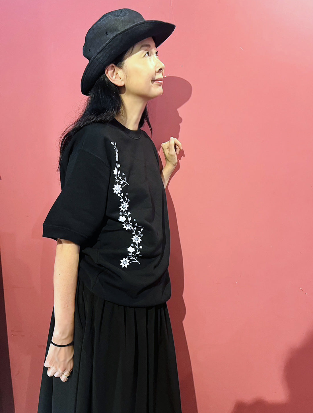 モロッコプリント裏パイルT シャツ★SALE★ (detail 7) - ROUROU | Yokohama Chinatown Asian Fashion