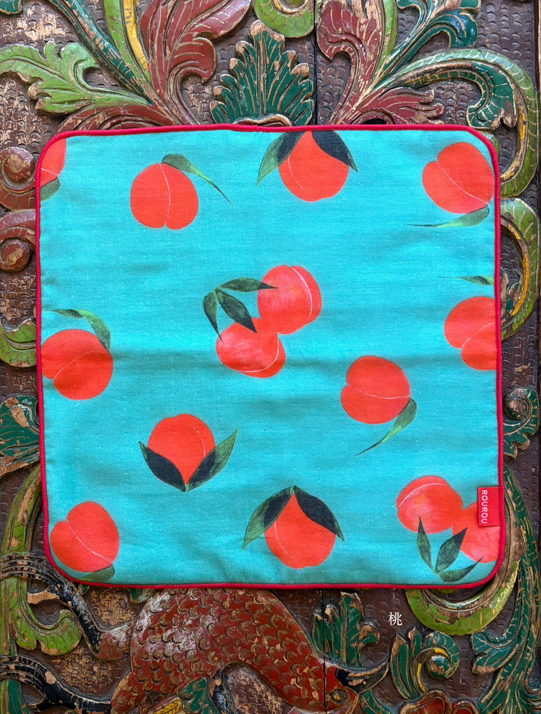 ROUROU Printed Gauze Handkerchief Towel