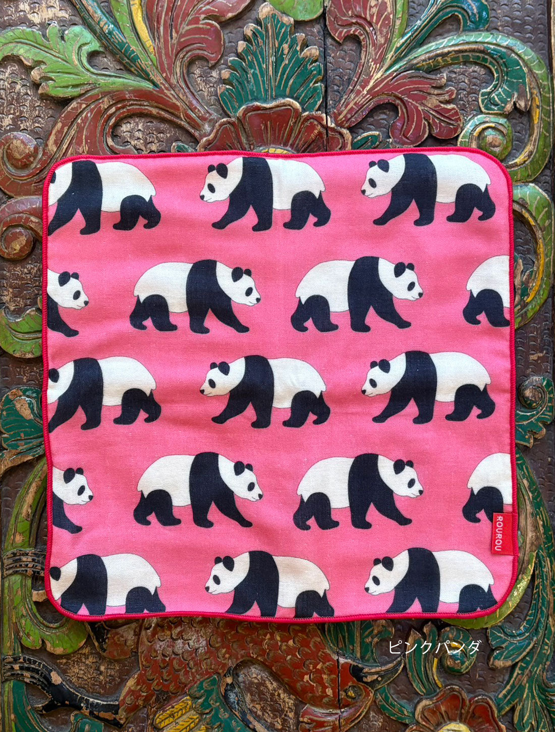 ROUROU Printed Gauze Handkerchief Towel