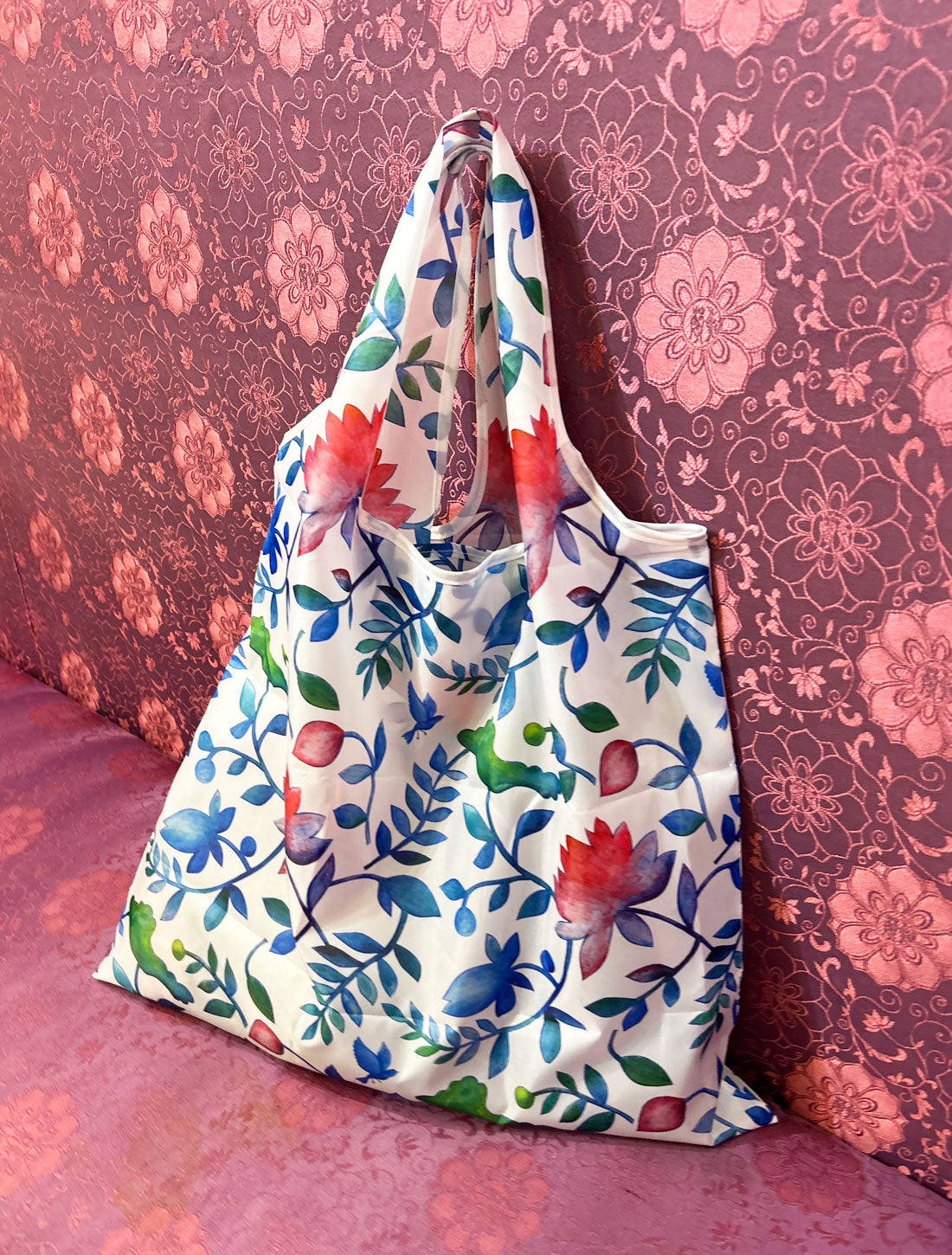 カラフルプリントエコバッグ3 (クリックポスト)