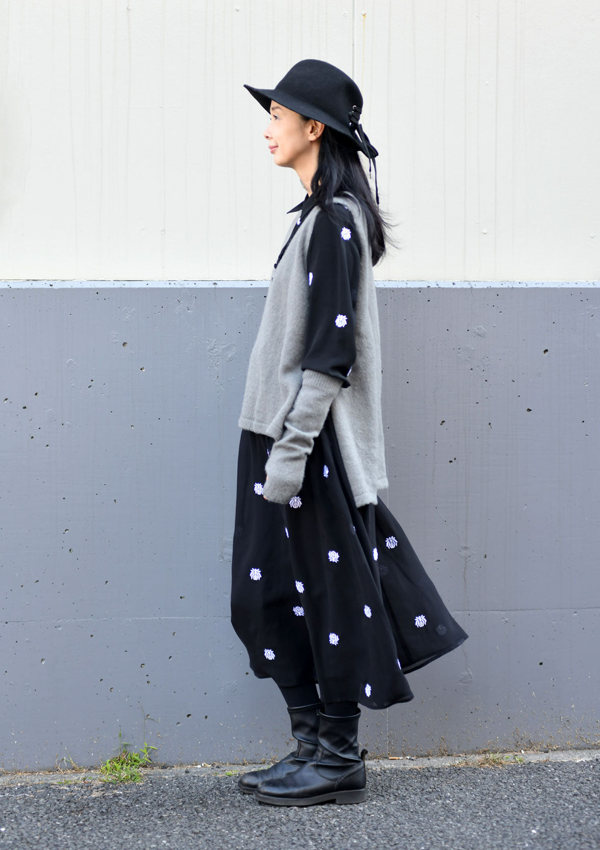 モヘア混ニットアームウォーマー★SALE★ (detail 12) - ROUROU | Yokohama Chinatown Asian Fashion