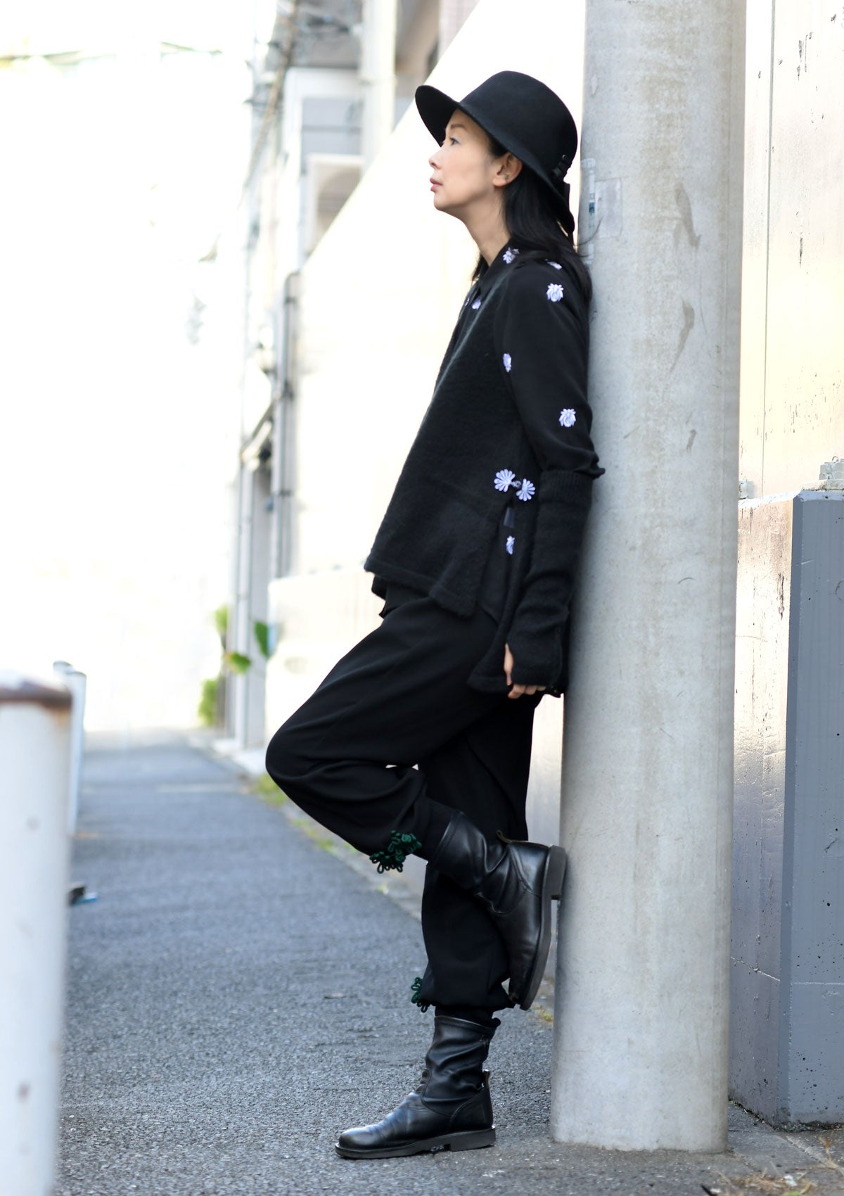 モヘア混ニットアームウォーマー★SALE★ (detail 8) - ROUROU | Yokohama Chinatown Asian Fashion