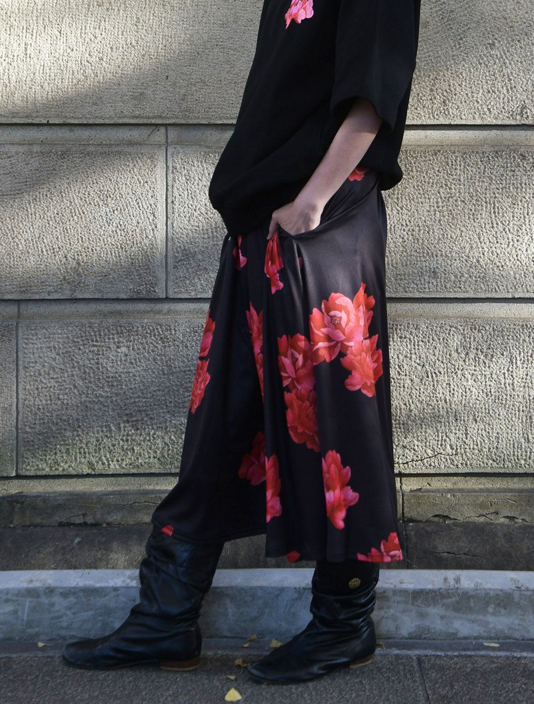 24th刺繍ラグランスリーブカットソー
