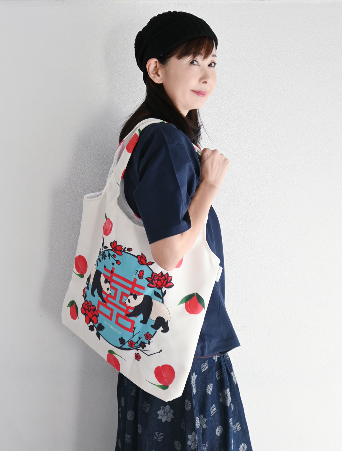 【25周年】笑門来福キャンバストートバッグ