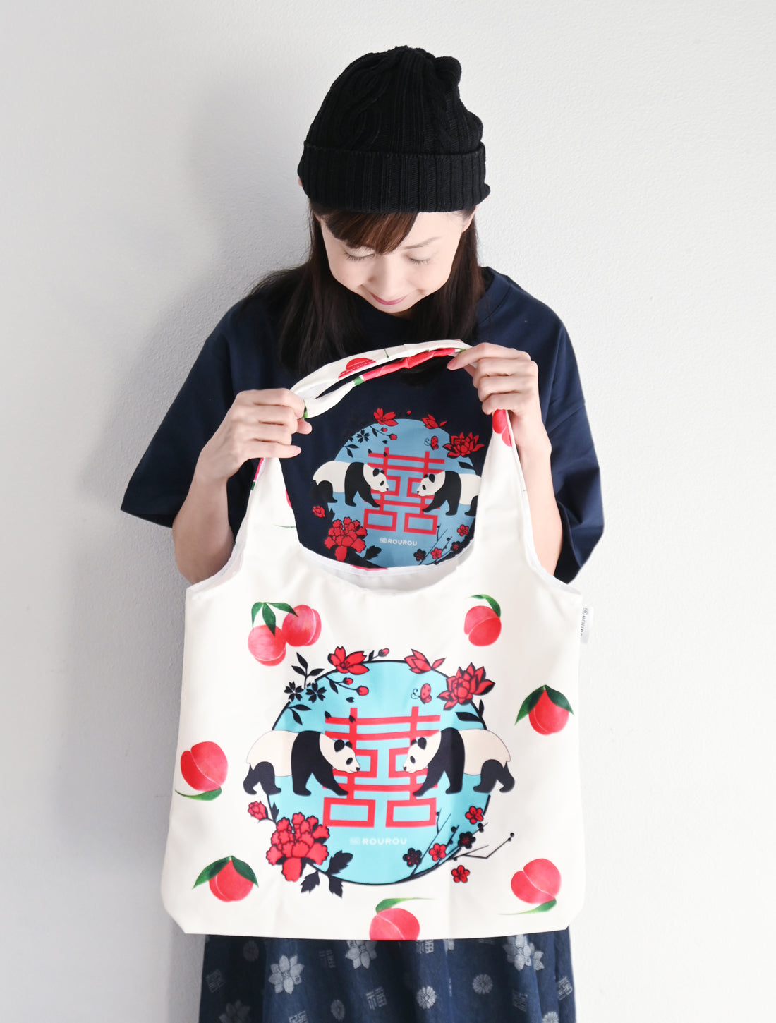 【25周年】笑門来福キャンバストートバッグ