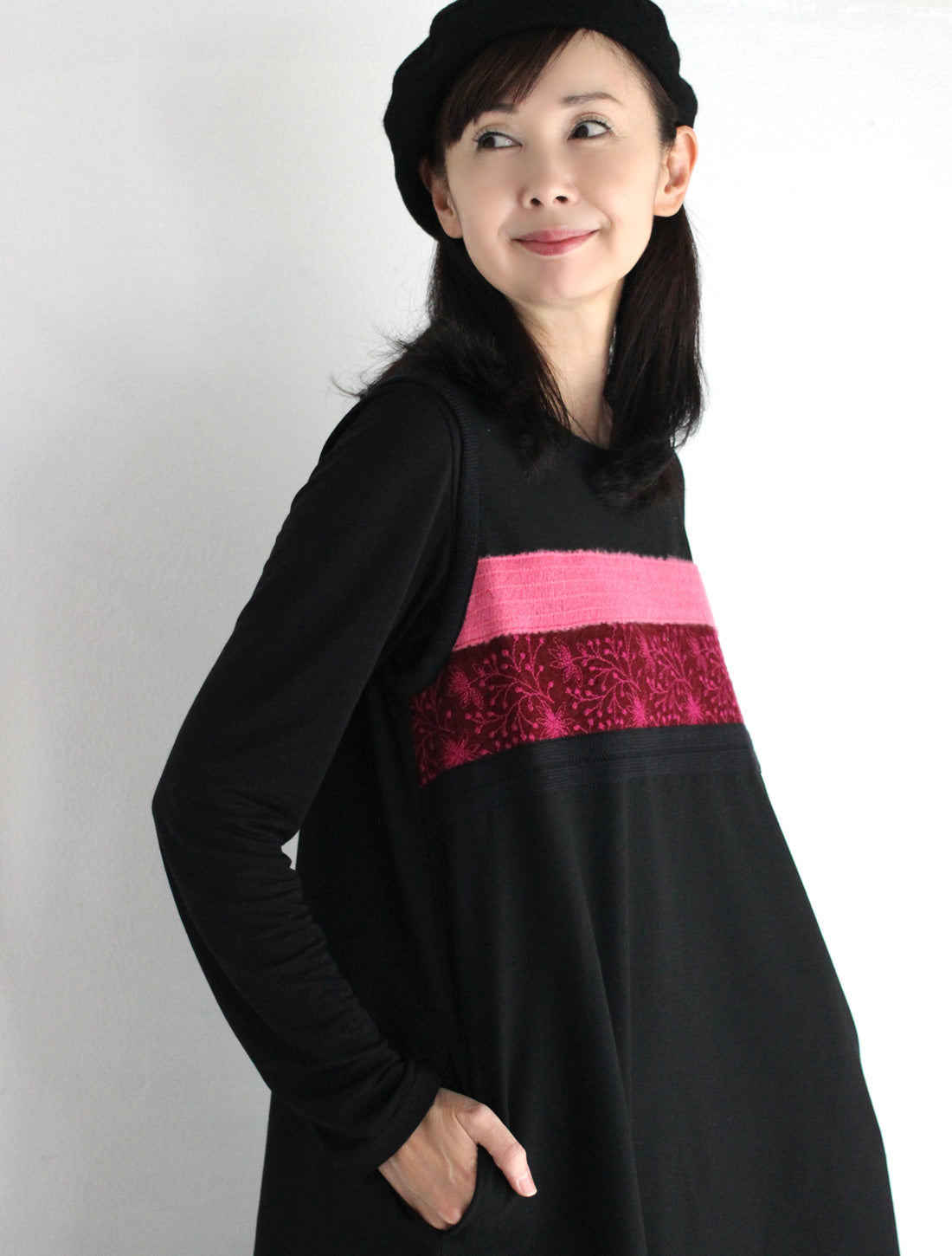 【25周年】ニードルパンチリボンテープワンピース