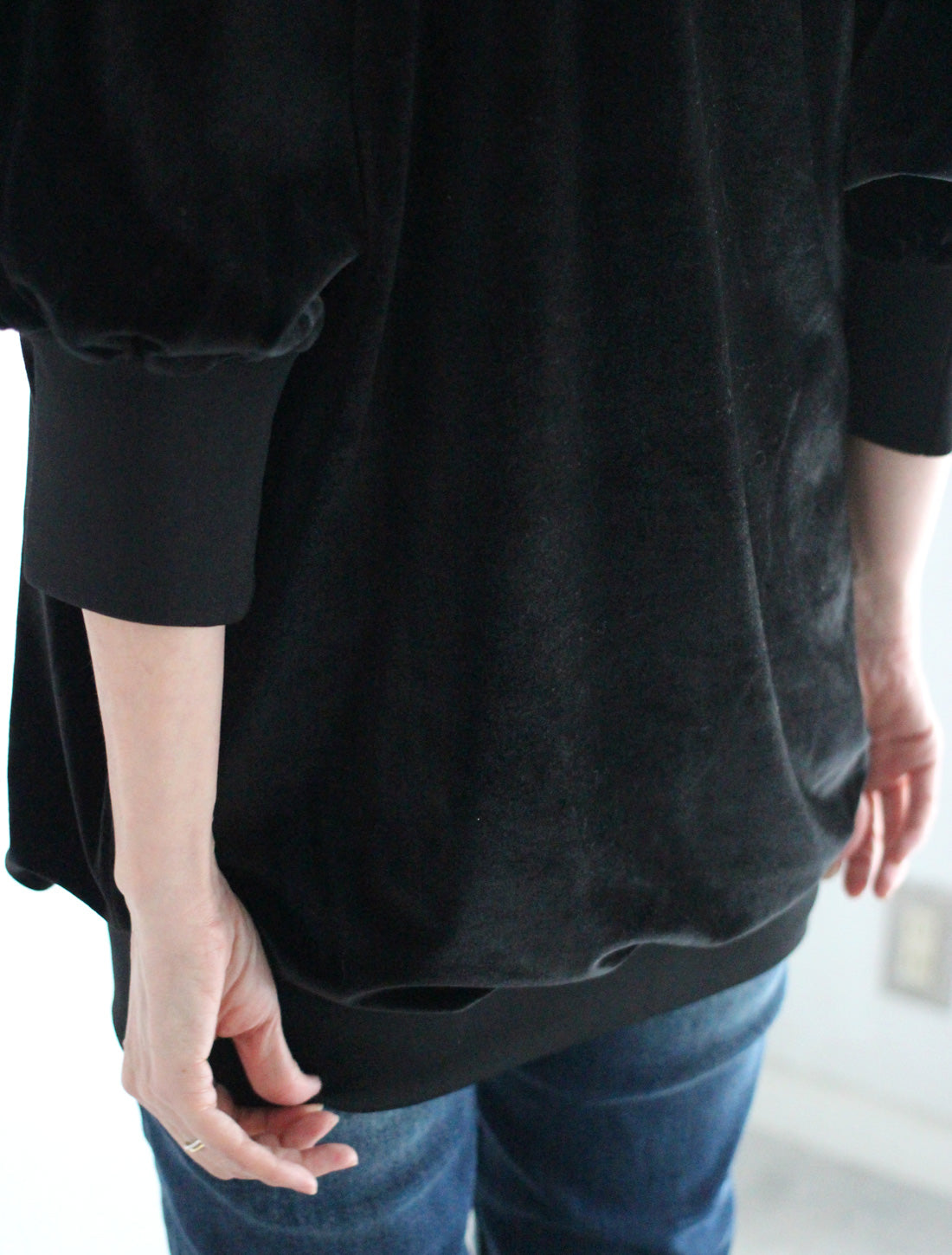 【25周年】猫刺繍ベロアドルマンチュニック※予約