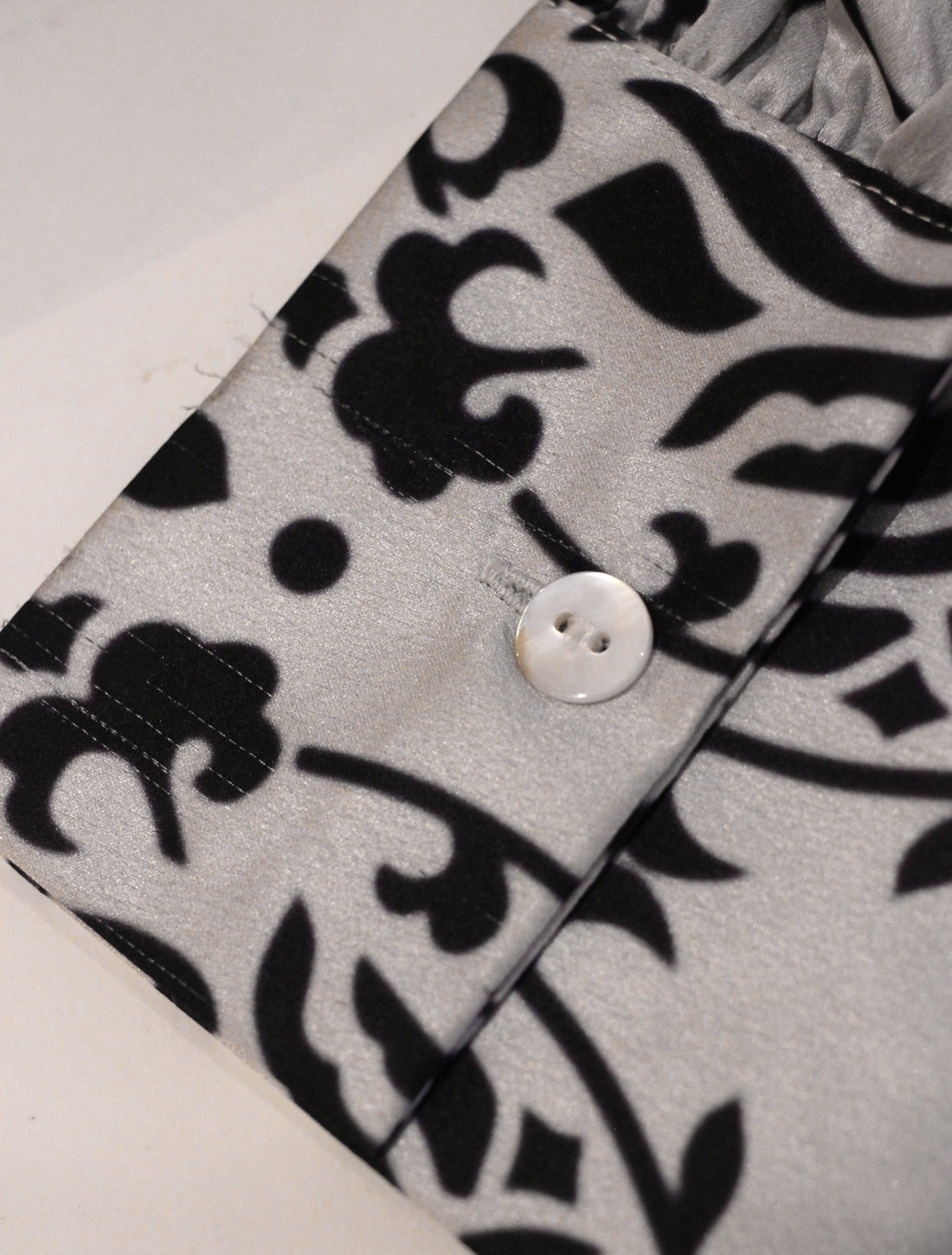 ★お宝市★ロータスダマスクプリントワンピース