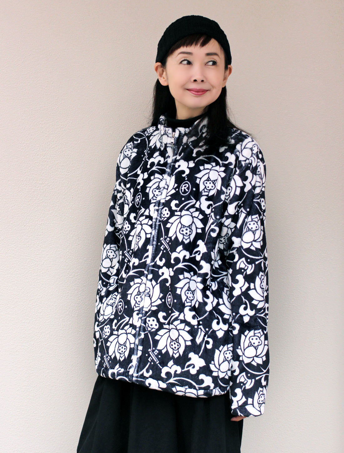 蓮唐草フリース