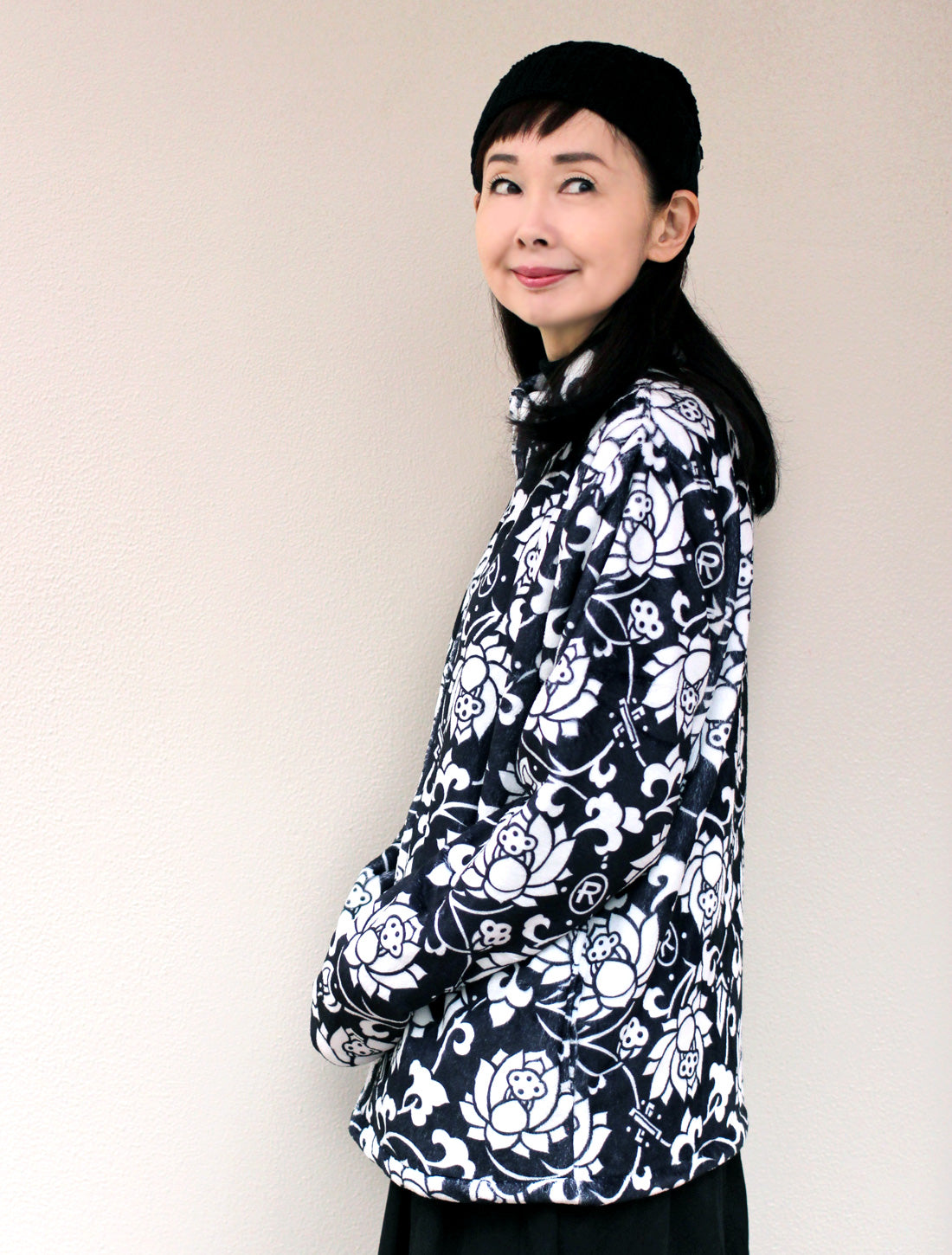 蓮唐草フリース