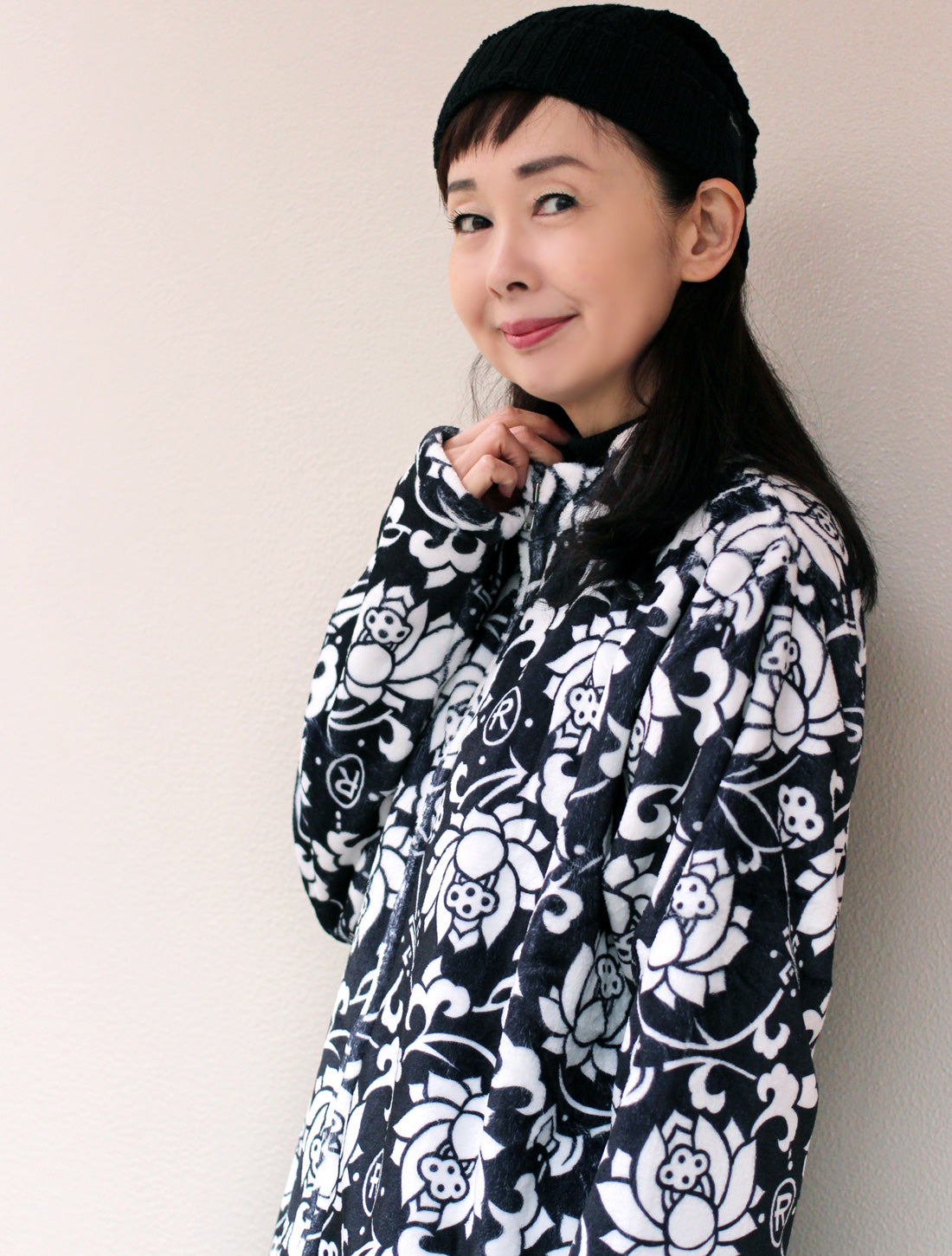 蓮唐草フリース