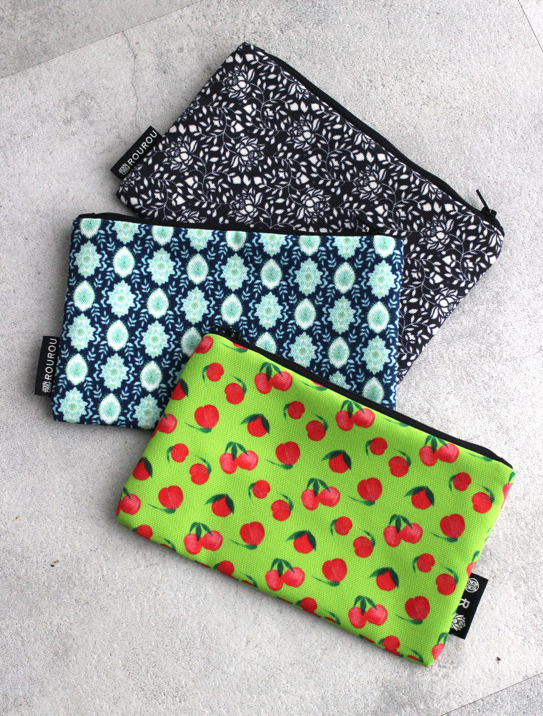 カラフルキャンバスポーチ (クリックポスト)