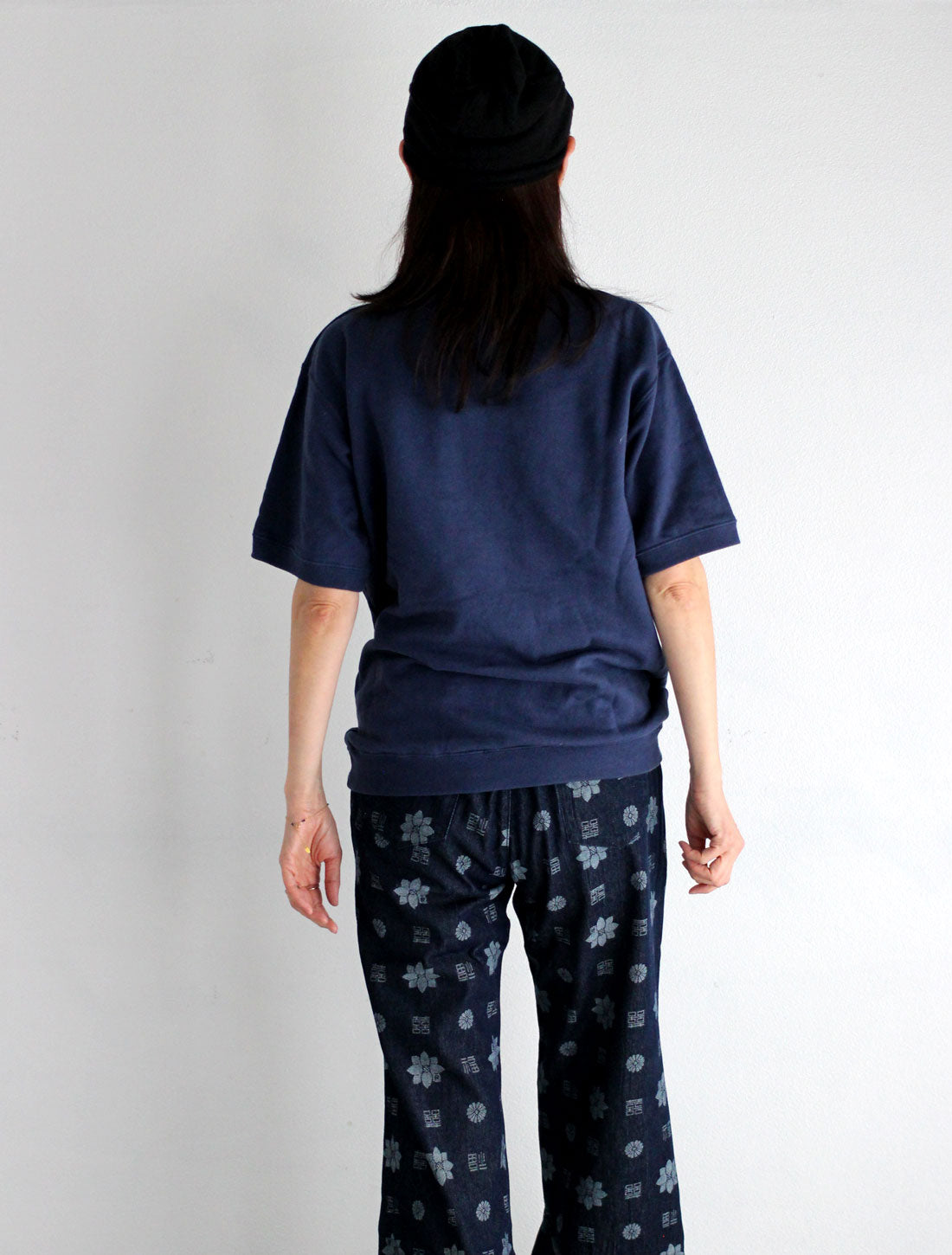Dahlia Bonding Print Pile T-shirt