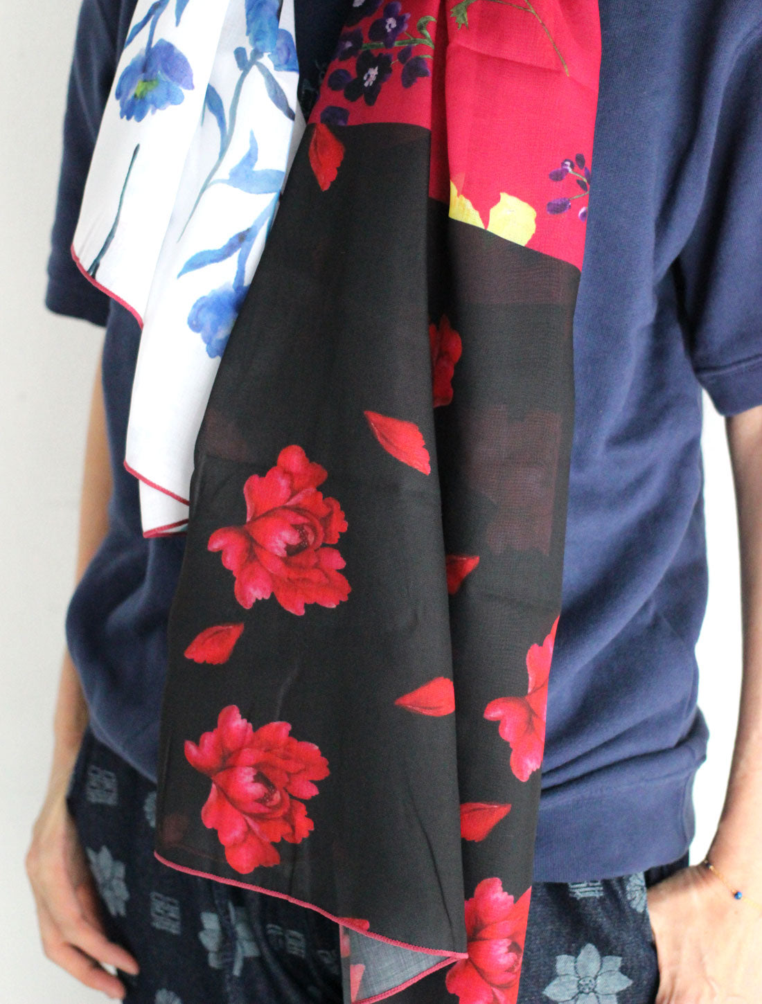 Patchwork Print Stole 3