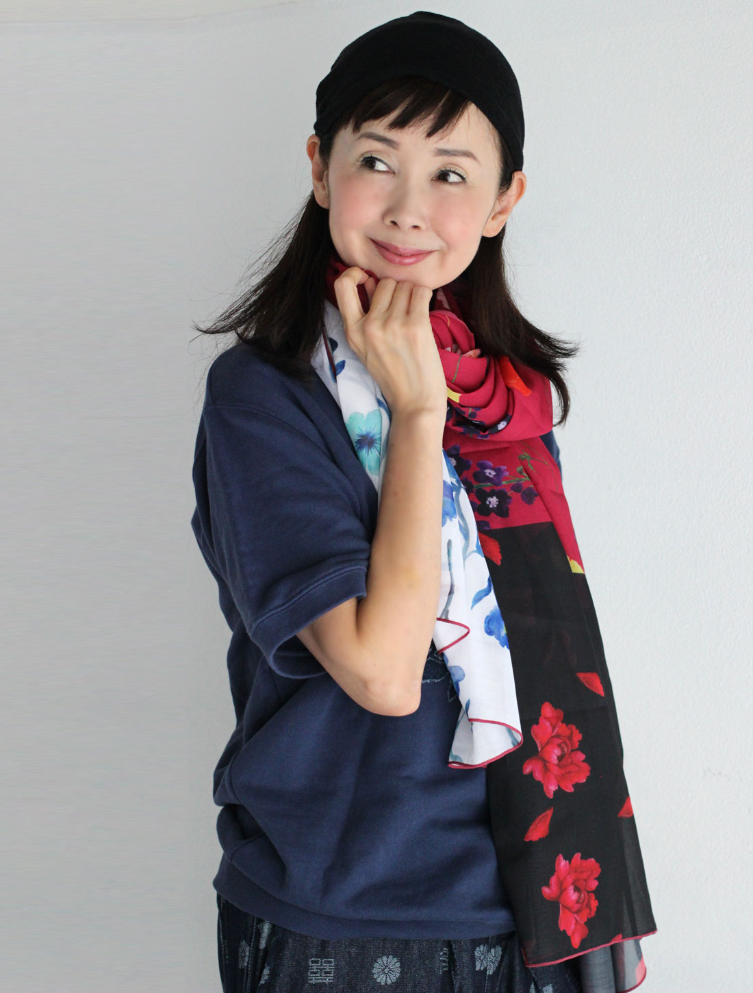 Patchwork Print Stole 3