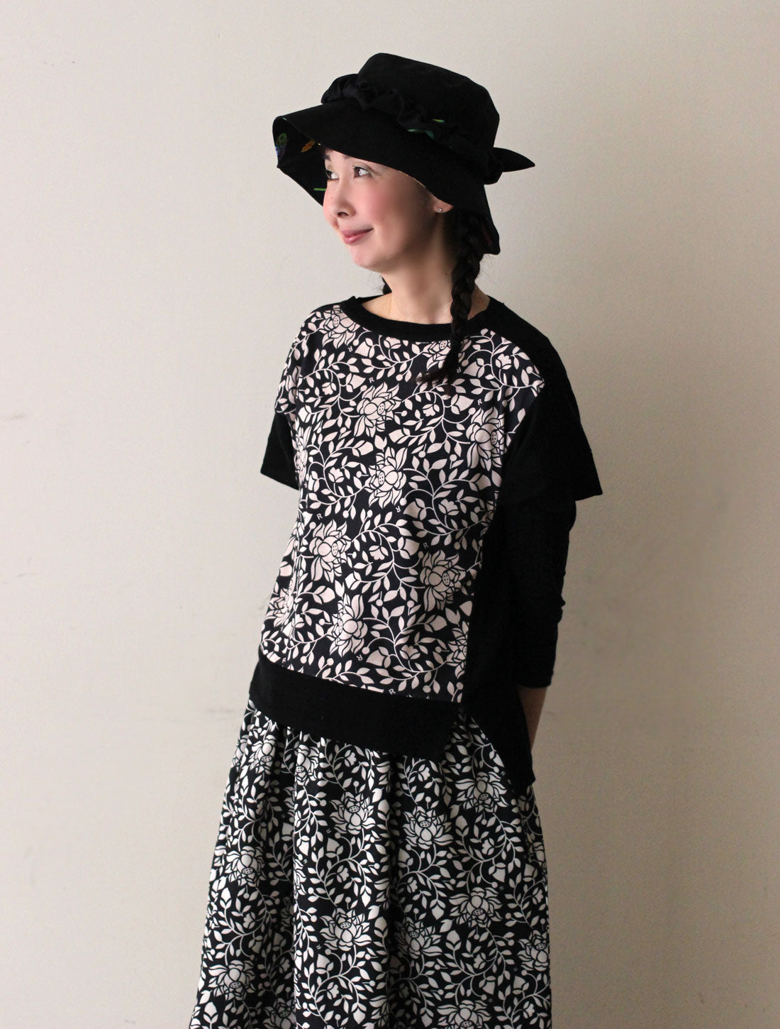 ROUROU Print Dress