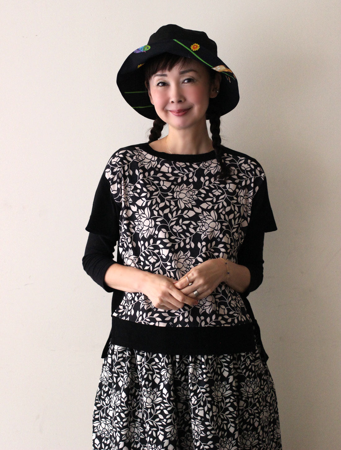 ROUROU Print Dress