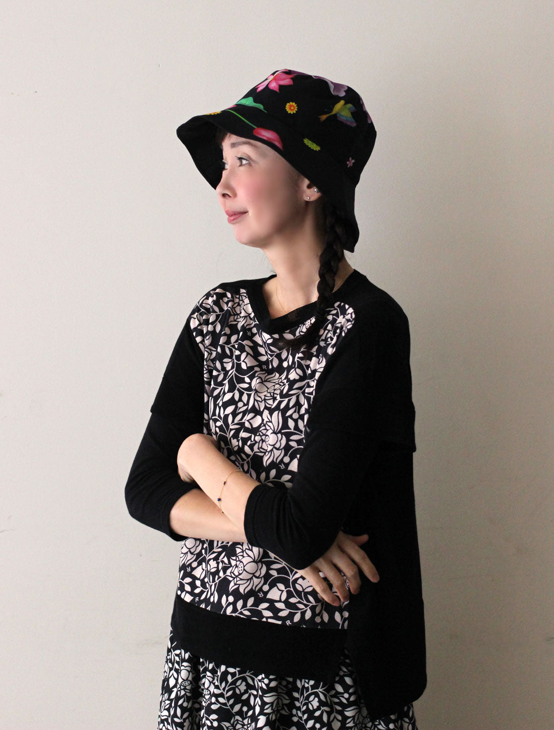 朧朧国リバーシブルハット