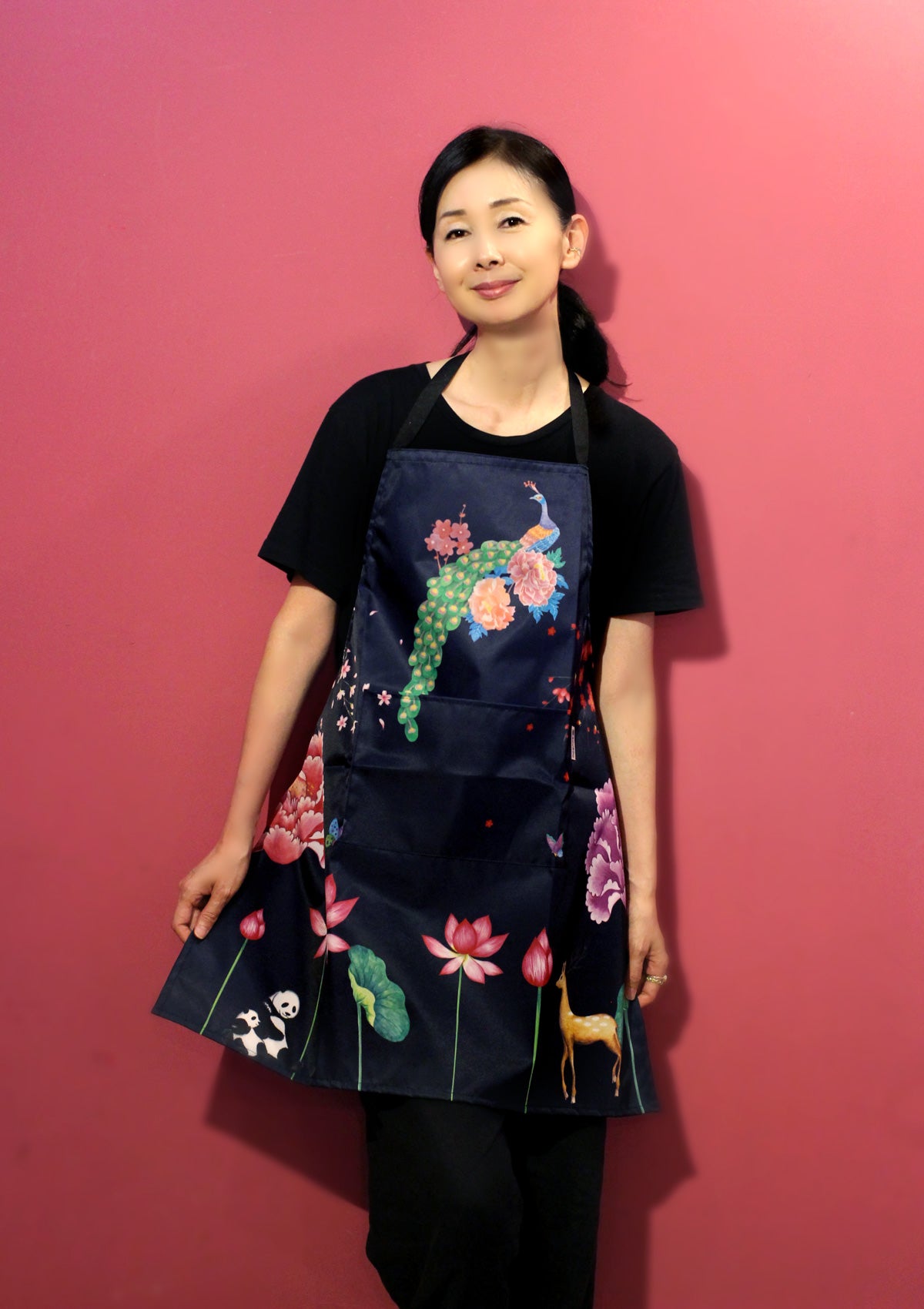 カラフルプリントウォータプルーフエプロン★SALE★ (detail 11) - ROUROU | Yokohama Chinatown Asian Fashion