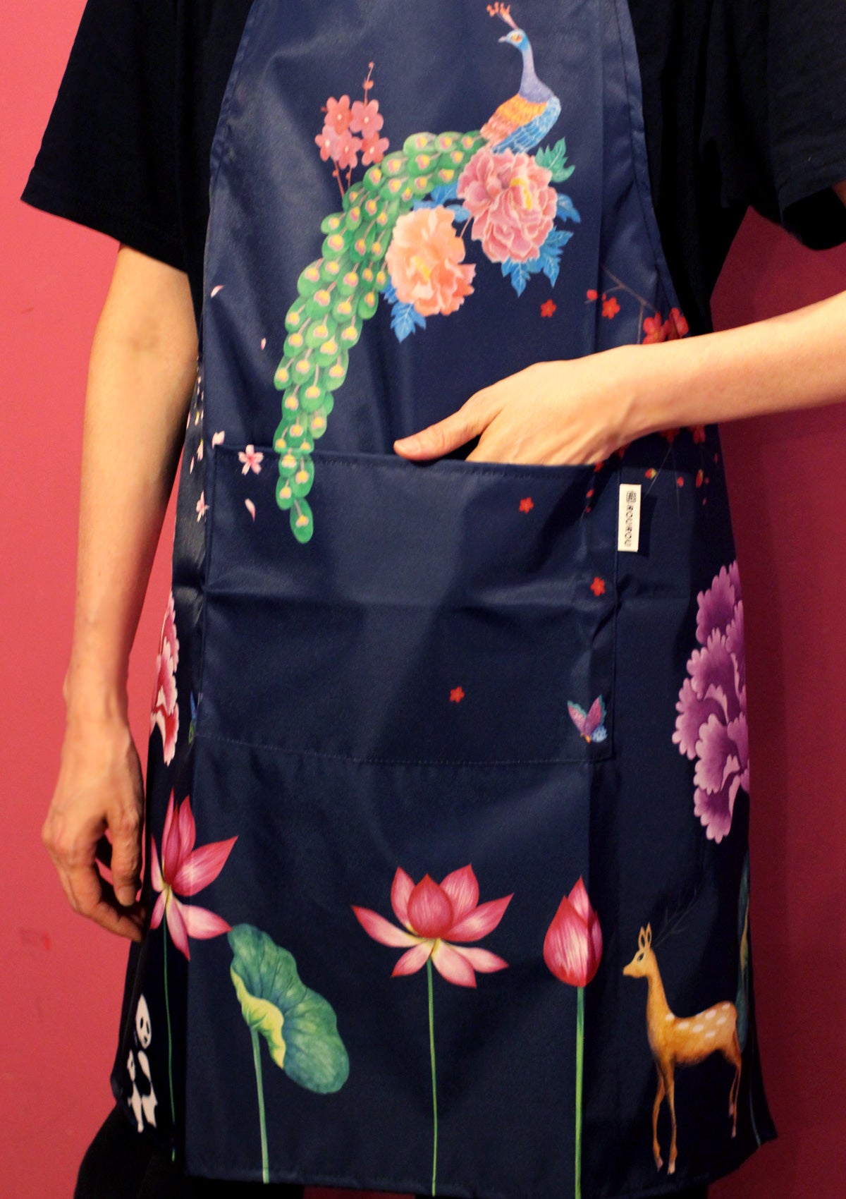 カラフルプリントウォータプルーフエプロン★SALE★ (detail 12) - ROUROU | Yokohama Chinatown Asian Fashion