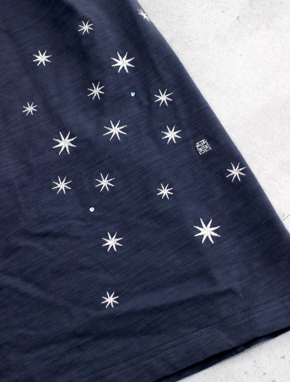 星空刺繍スカート