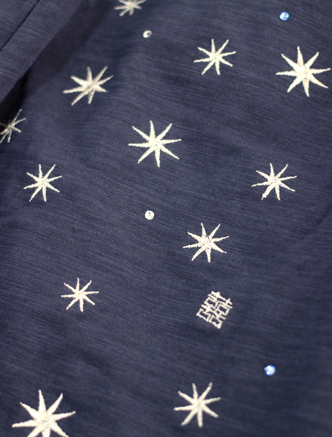 星空刺繍スカート