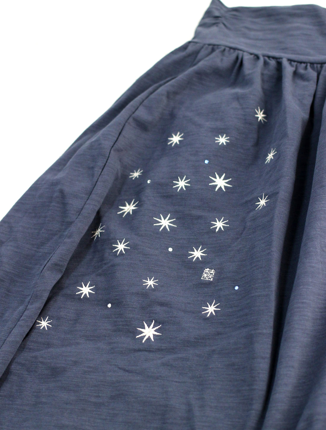 星空刺繍スカート