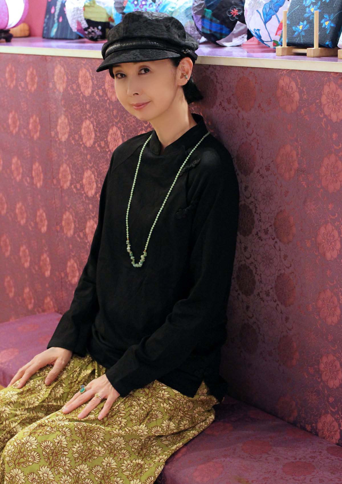 アオザイカットソー (detail 3) - ROUROU | Yokohama Chinatown Asian Fashion