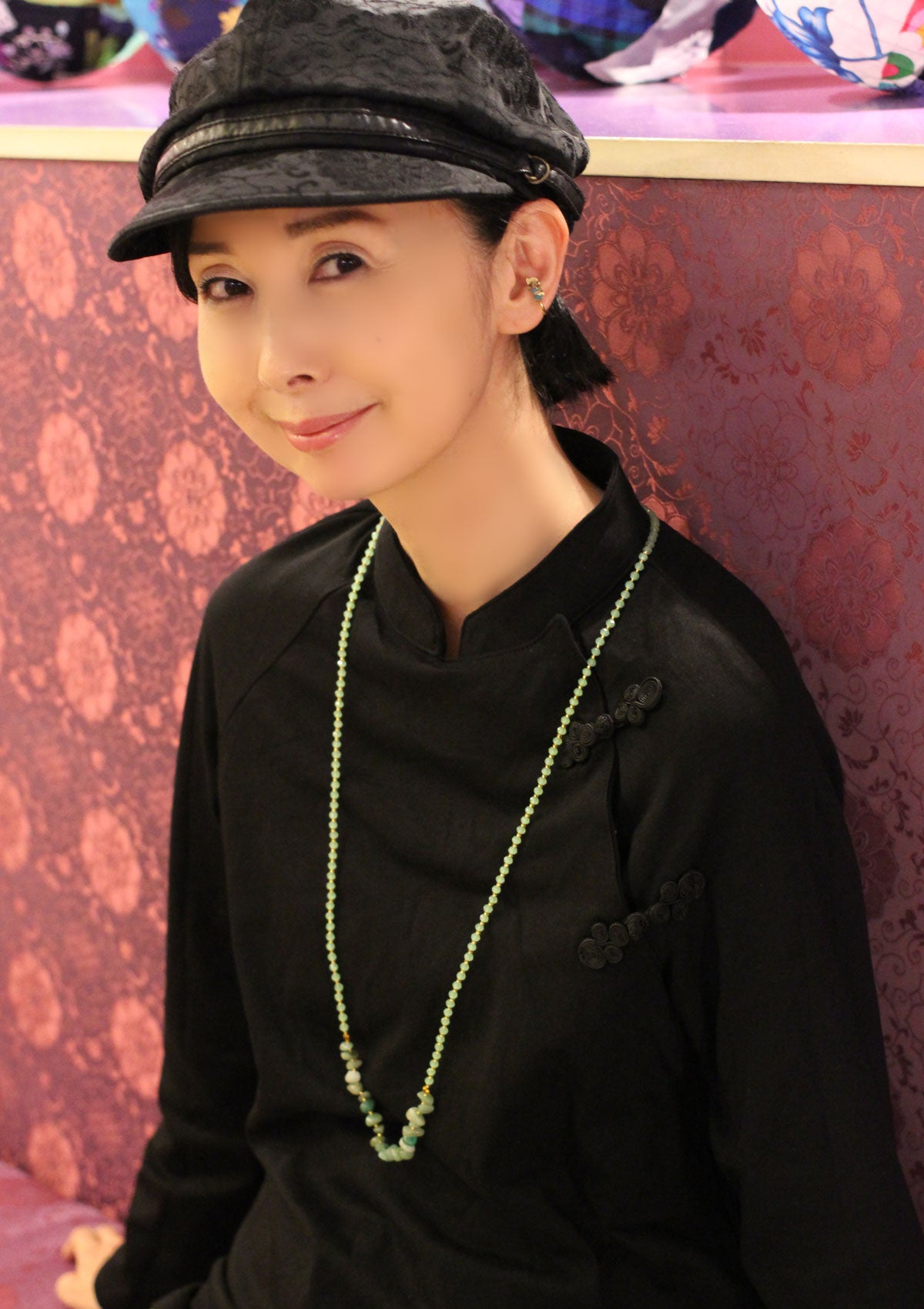 アオザイカットソー (detail 4) - ROUROU | Yokohama Chinatown Asian Fashion