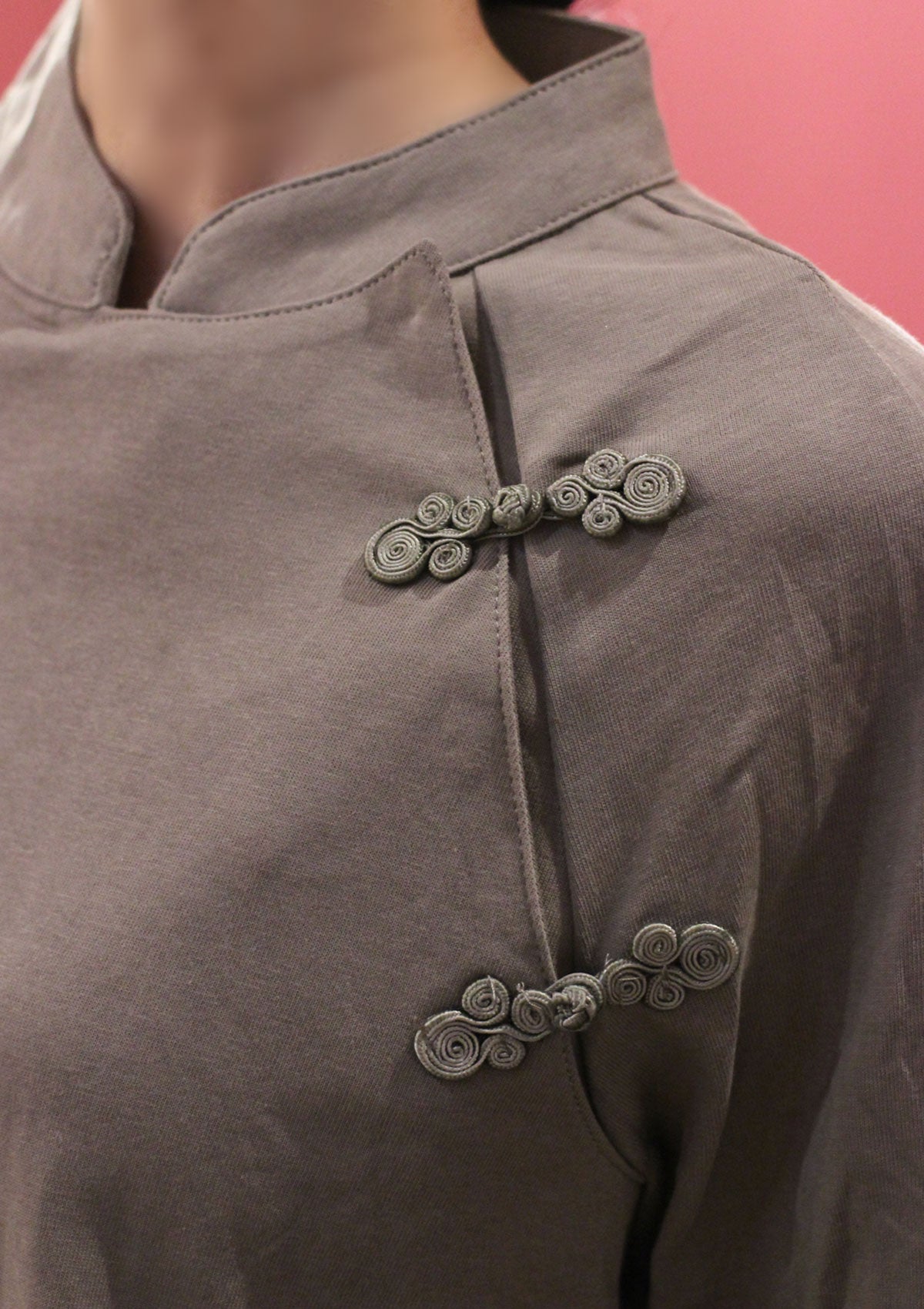 アオザイカットソー (detail 7) - ROUROU | Yokohama Chinatown Asian Fashion