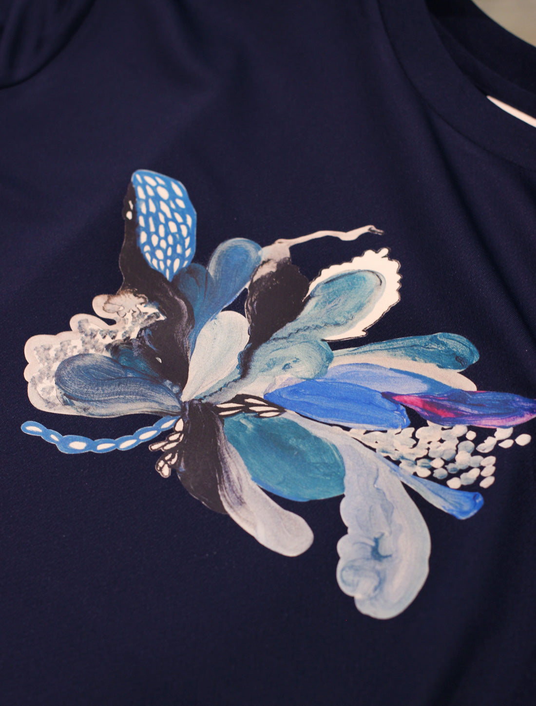 キーダフラワードライTシャツ