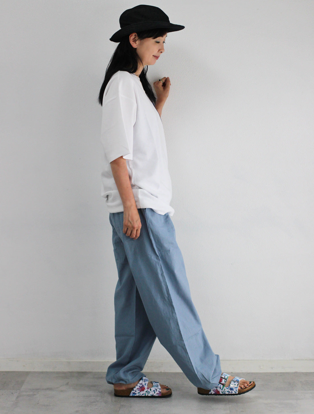 綿麻カンフーパンツ