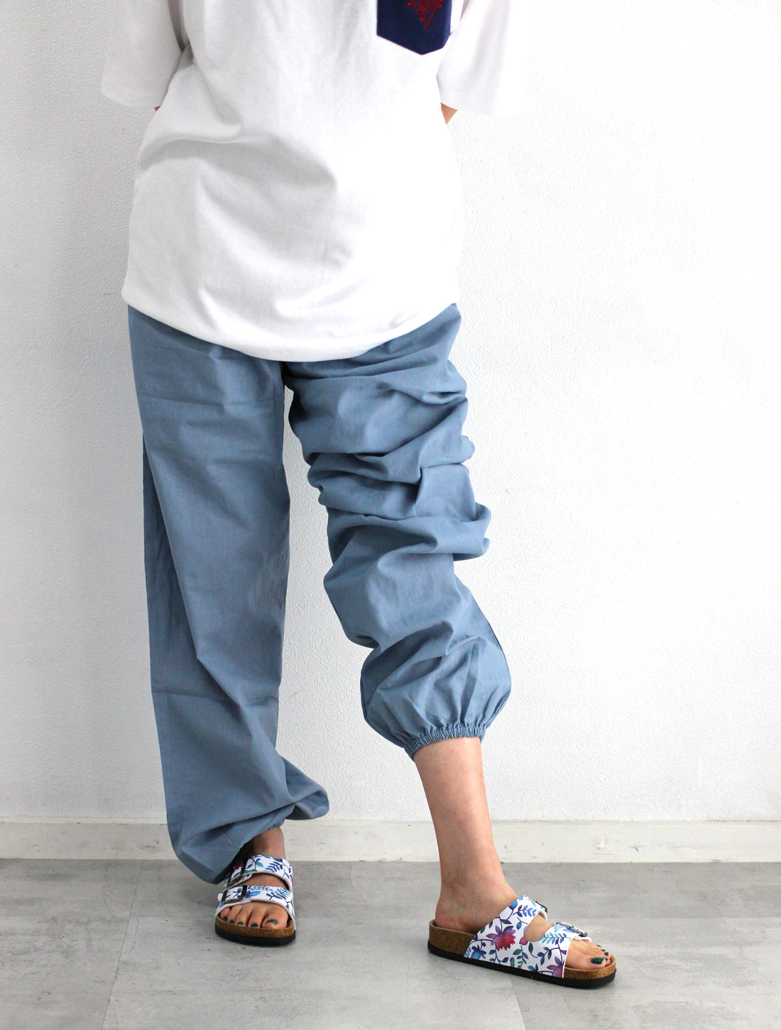 綿麻カンフーパンツ