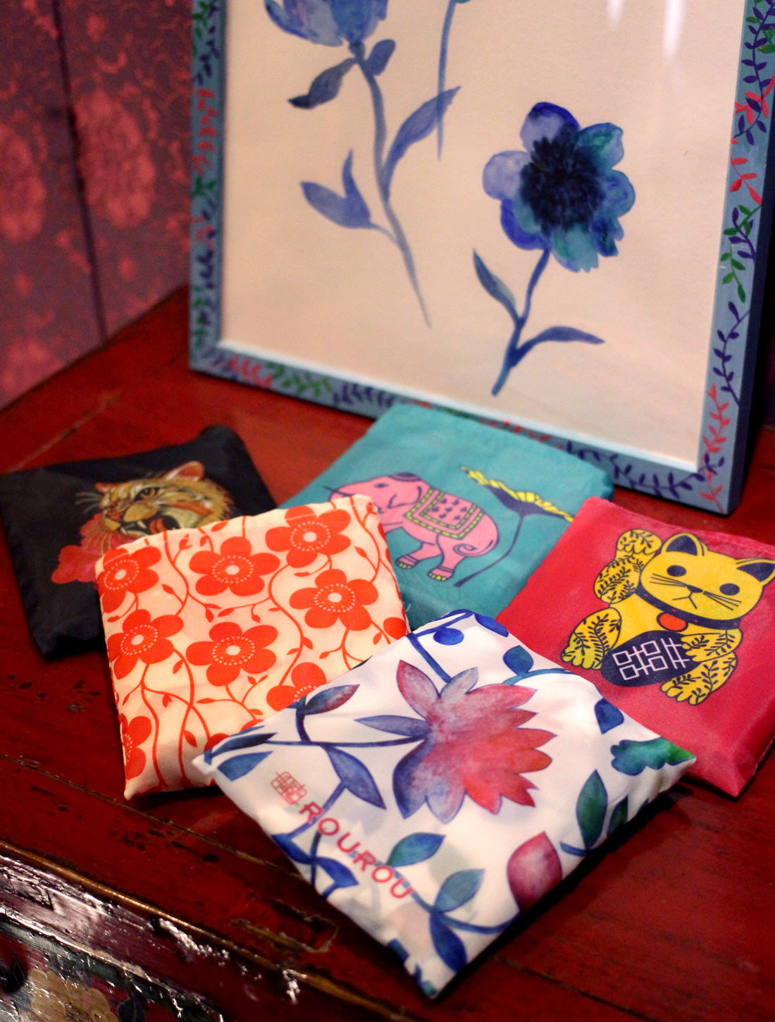 Colorful print eco bag 2
