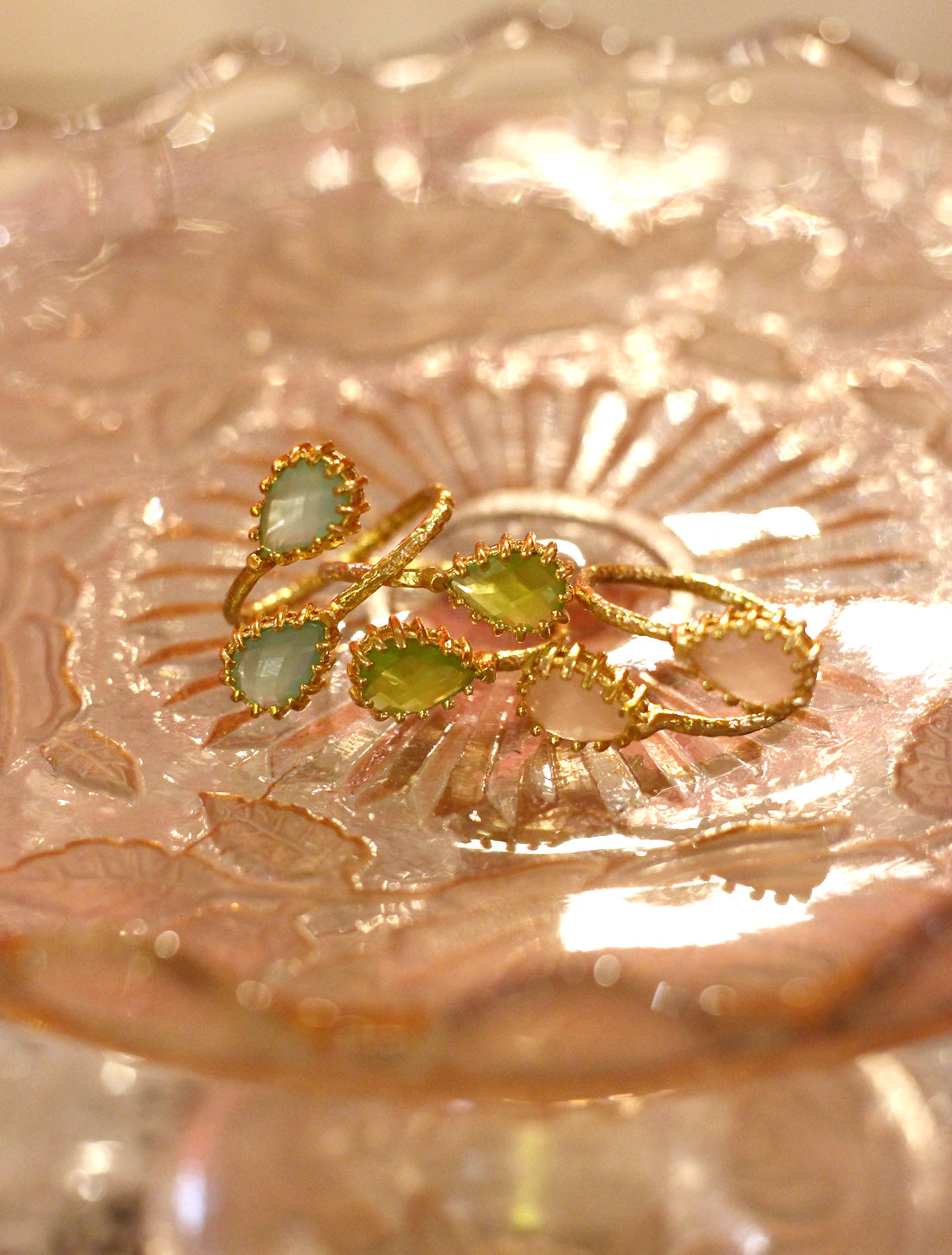 ダブルティアドロップリング