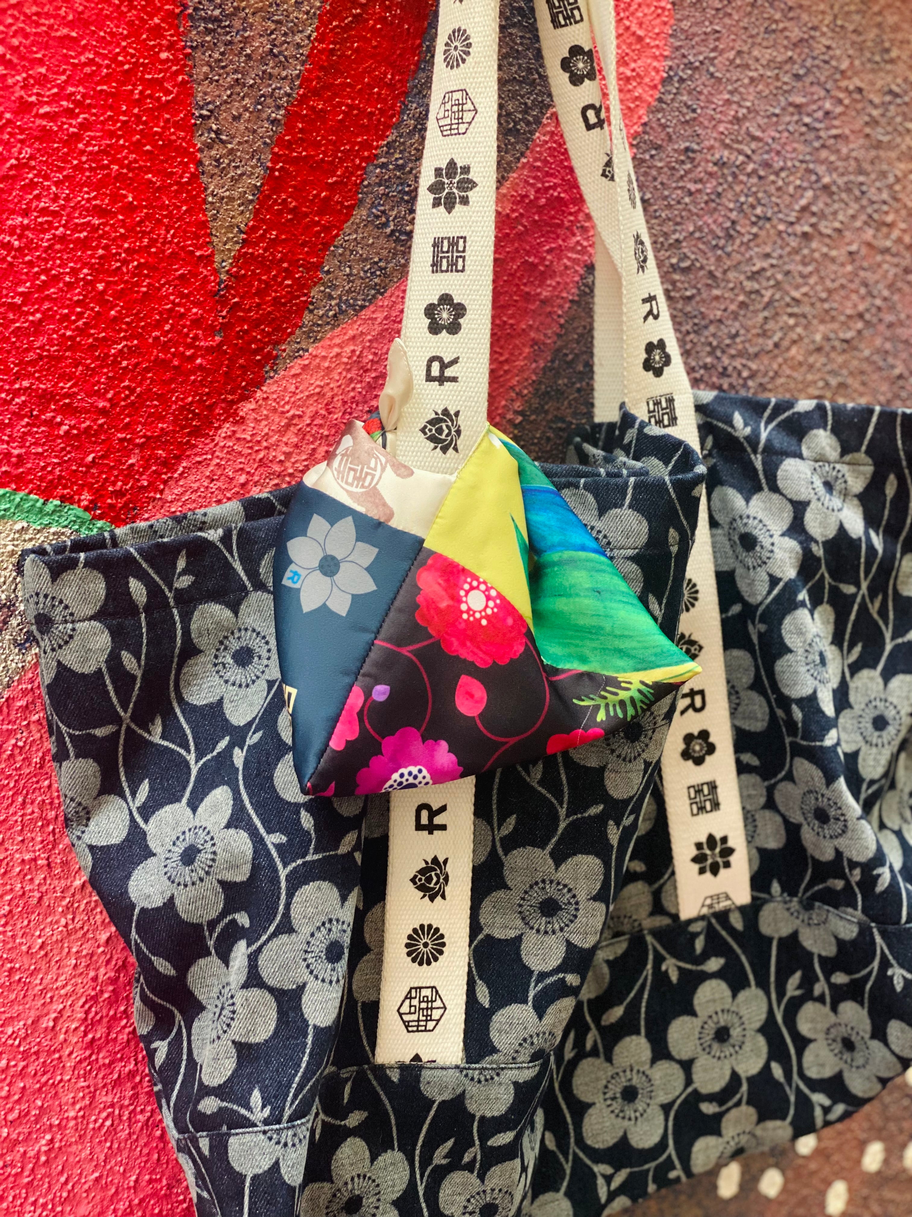 パッチワークミニあずま袋 (クリックポスト)